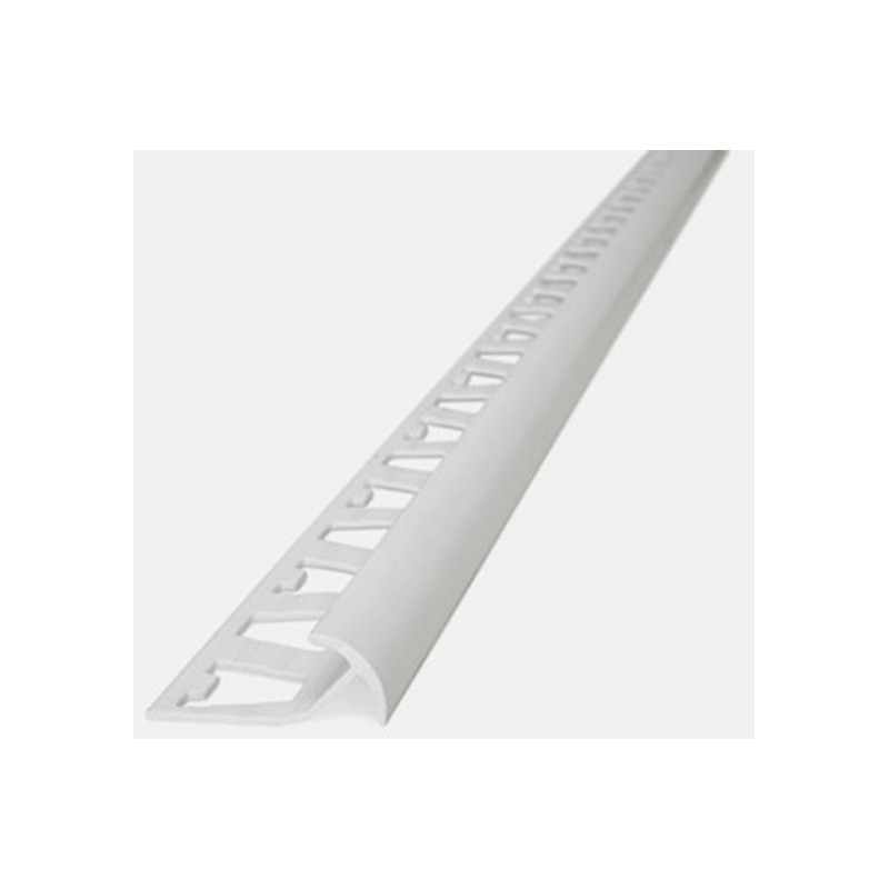 GUARDACANTO PVC ESTANDAR BLANCO 9MM X 2,44 M 