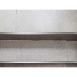 GUARDACANTO ALUMINIO MATE PROT. ESCALON 10,5MM X 20,00MM X 2M