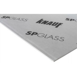 KNAUF PLACA YESO SP GLASS 12,5MM X 1200MM X 2400MM