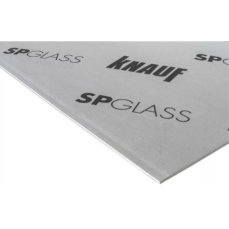 KNAUF PLACA YESO SP GLASS 12,5MM X 1200MM X 2400MM