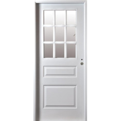 NEXO DELUXE PUERTA PINTURA HORNO INY 3TAB. 1/2 VIDRIO (IZQ)