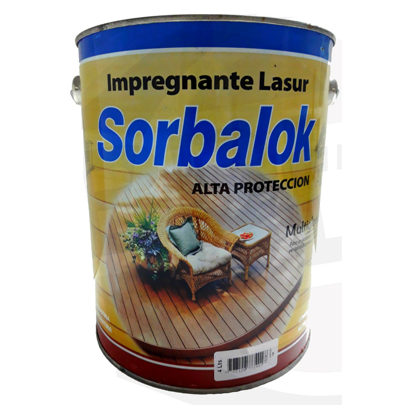 SORBALOK-IMPREGNANTE LASUR ALGARROBO X 4LTS