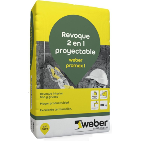 WEBER PROMEX INTERIOR 2 EN 1 PROYECTABLE X30KG