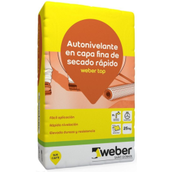 WEBER FLOOR TOP AUTONIVELANTE 25KG