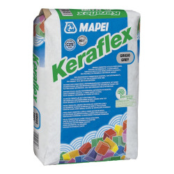 MAPEI PEGAMENTO KERAFLEX GRIS (GDES PZAS+FLEX)25KG