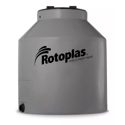 TANQUE POLIET.TRICAPA   400 L GRIS-ROTOPLAS