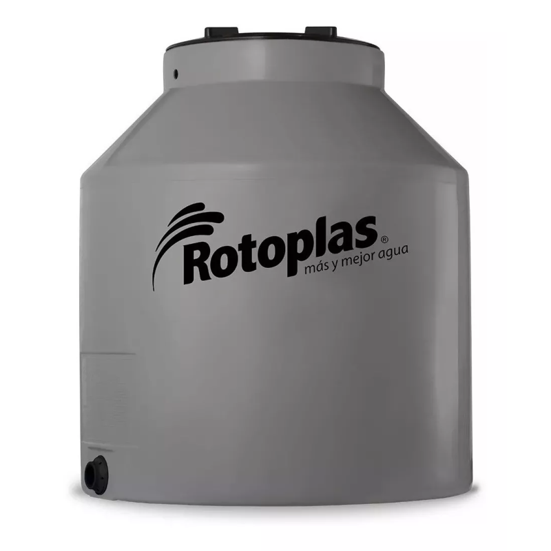 TANQUE POLIET.TRICAPA   400 L GRIS-ROTOPLAS