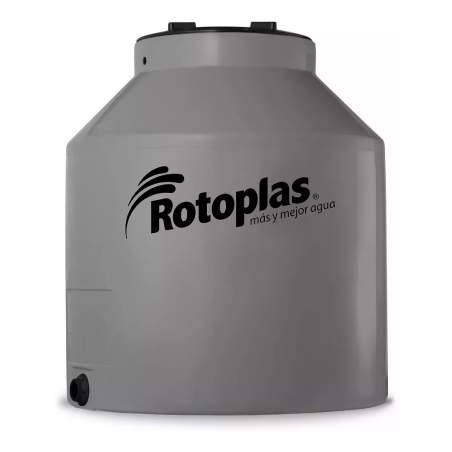 TANQUE POLIET.TRICAPA   400 L GRIS-ROTOPLAS