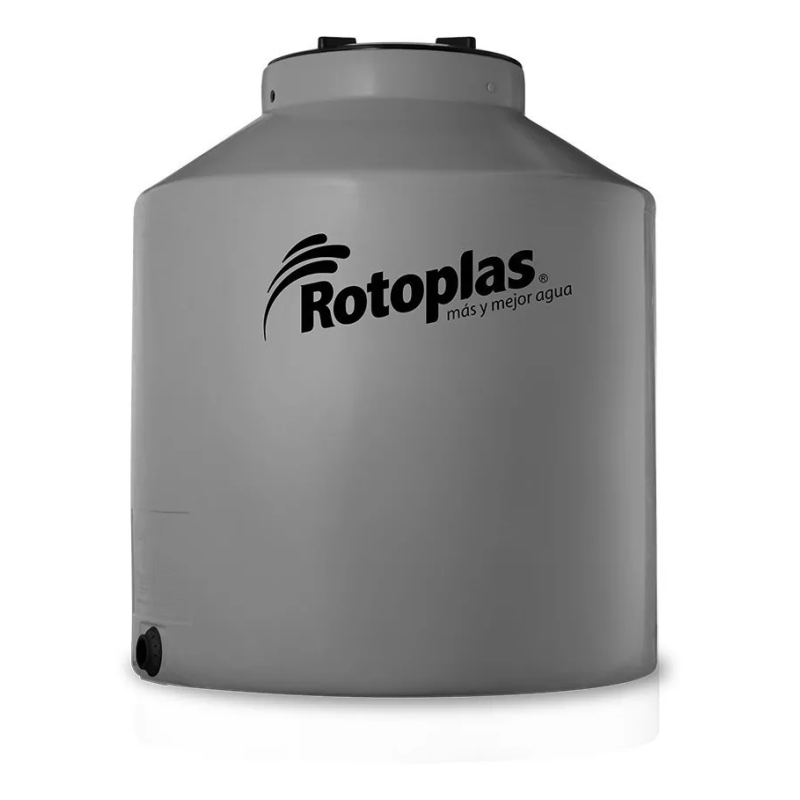 TANQUE POLIETILENO TRICAPA  2750 L GRIS - ROTOPLAS