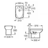 ROCA-DAMA SENSO BIDET LLUVIA 1AG BLANCO