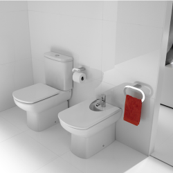 ROCA-DAMA SENSO BIDET LLUVIA 1AG BLANCO