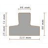 SHAP VIGUETAS PRETENSADO T-50 - 1°CAL - 1,20 ml