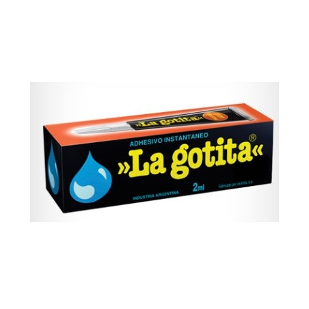 ADHESIVO INSTANTÁNEO LA GOTITA X 2 ML