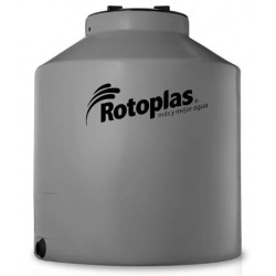 TANQUE POLIET.TRICAPA  1100 L GRIS-ROTOPLAS