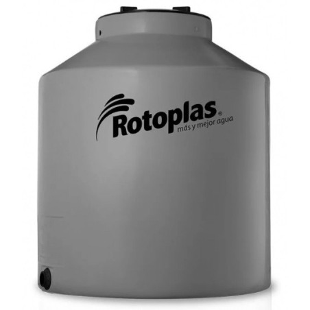 TANQUE POLIET.TRICAPA  1100 L GRIS-ROTOPLAS