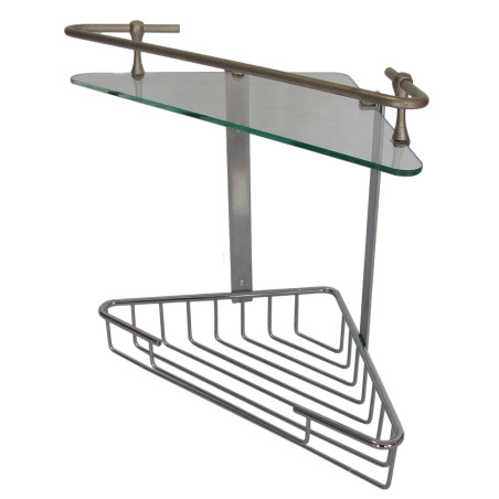 ACC.BAÑO ESQUINERO DOBLE C/1 CRISTAL BO-1019 ACC.BAÑO ESQUINERO DOBLE C/1 CRISTAL BO-1019