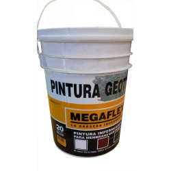 PINTURA GEOTRANS BLANCA X 20LT MEGAFLEX