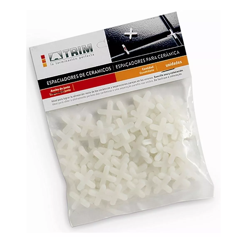 ESPACIADOR EN CRUZ - 3MM X250UN ESPACIADOR EN CRUZ - 3MM X250UN
