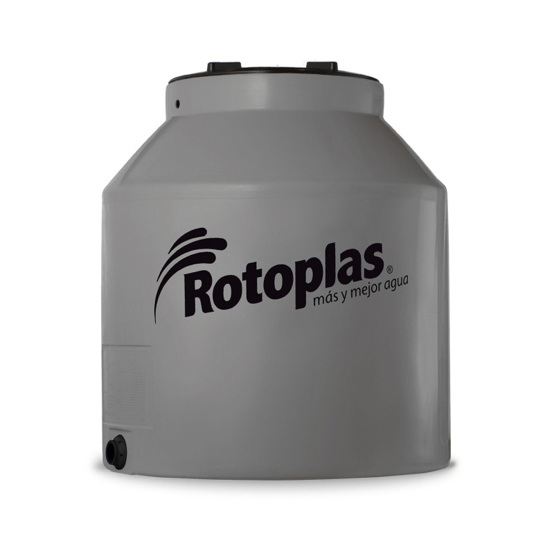 TANQUE POLIET.TRICAPA   850 L GRIS-ROTOPLAS