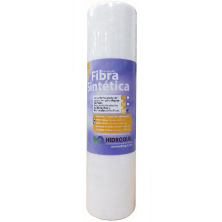 Filtro cartucho 10" de fibra sintética -Hidroquil