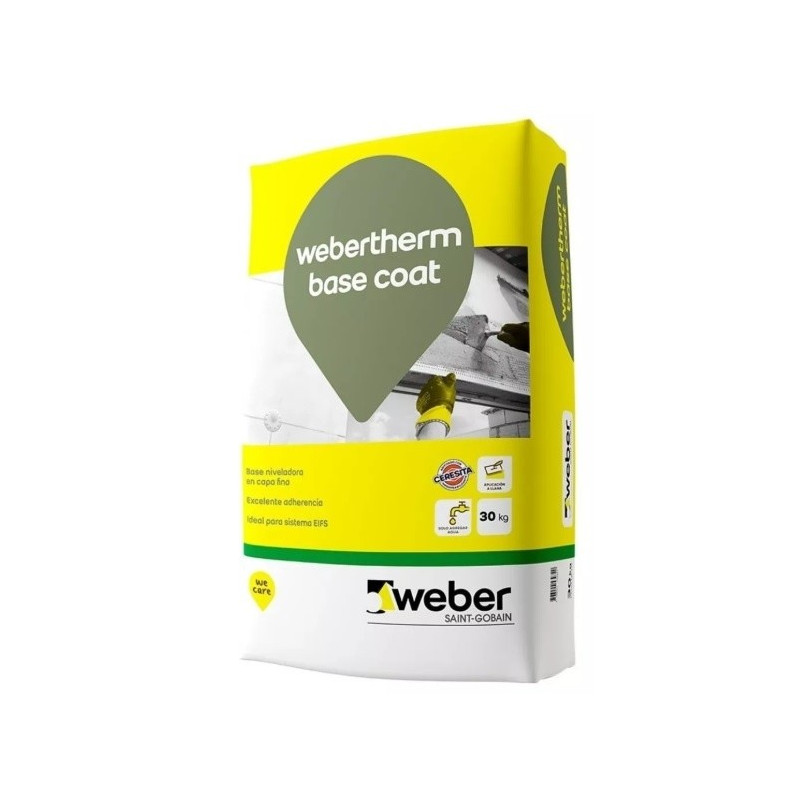 Weber base coat gris x 30kg