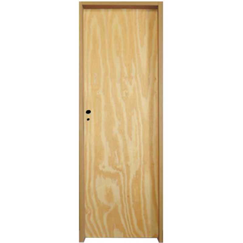 Puerta Placa pino marco chapa 18 - 70x15 Valentinuz - (Derecha) Standard