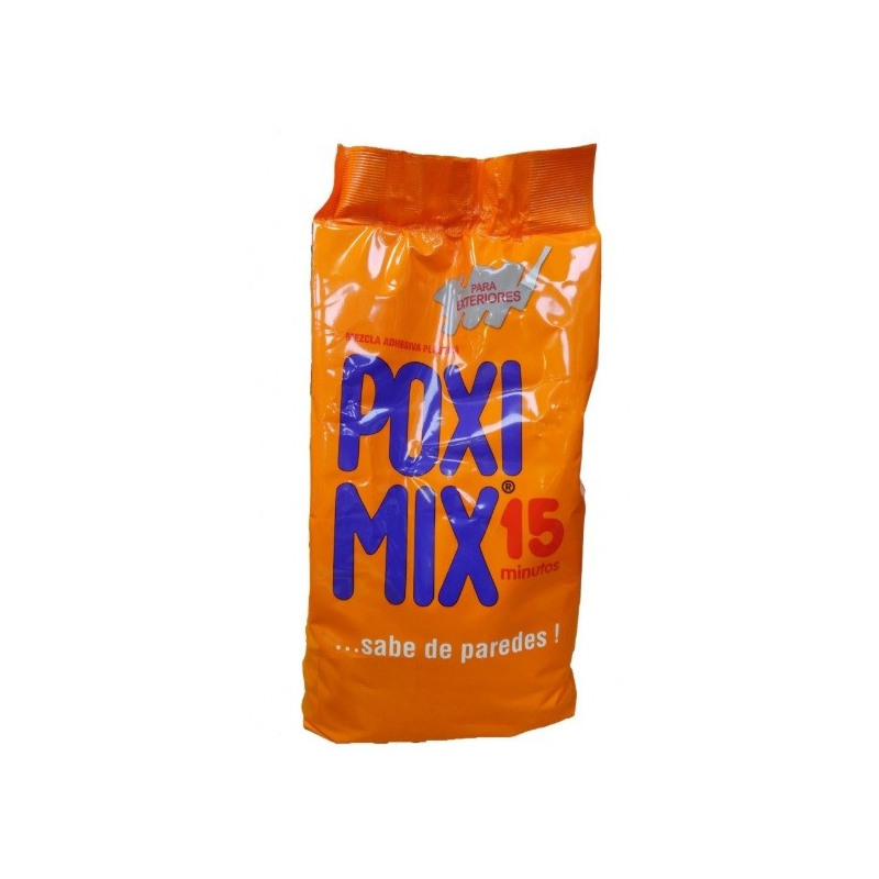 Mezcla adhesiva plástica Poximix exterior x 3 kg