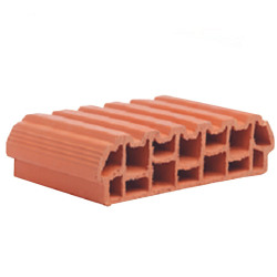 Ladrillo cerámico para techo 11x38x25 x unidad