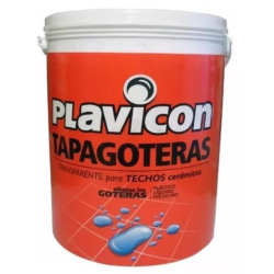 Plavicon transparente tapagoteras x 10 litros