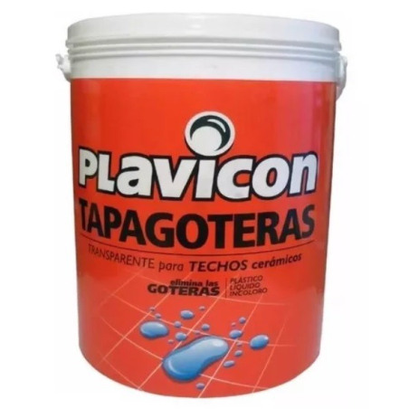 Plavicon transparente tapagoteras x 10 litros