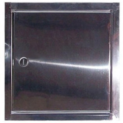 Puerta para llave de paso 30x30cm - Acero inoxidable