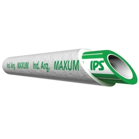 Caño IPS maxum fusión S 3.2 para agua caliente 25 mm x 4 mts