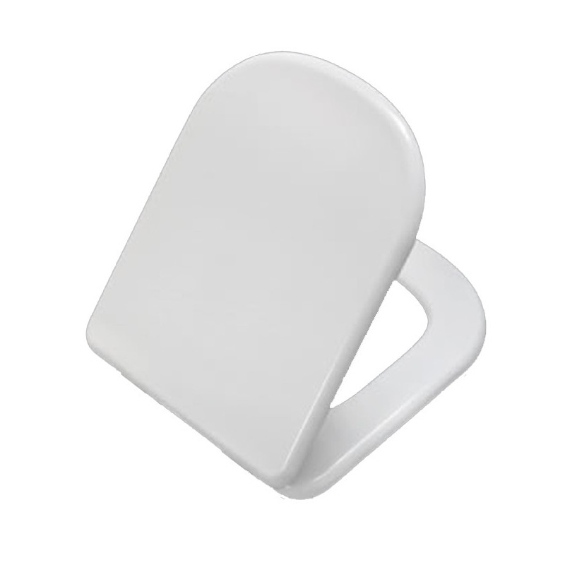 Asiento inodoro dama senso blanco - herraje cromado - Paravor