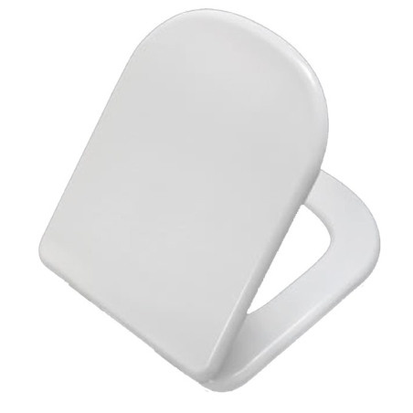 Asiento inodoro dama senso blanco - herraje cromado - Paravor