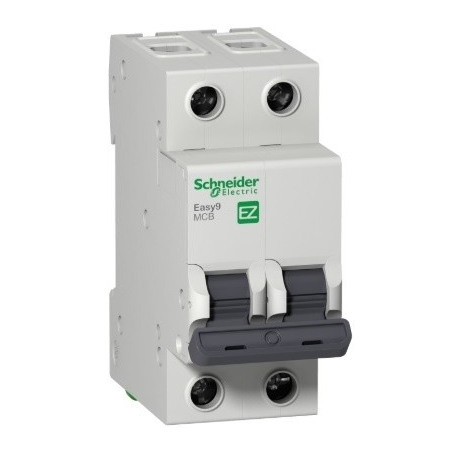 Interruptor termo magnético bipolar EASY9 2X25 Amp Schneider