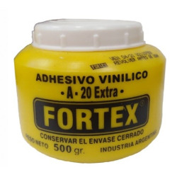 Adhesivo vinílico 500 gr marca fortex