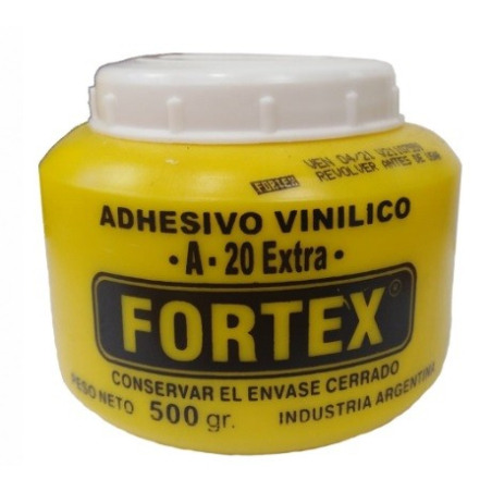 Adhesivo vinilico 500 gr marca fortex