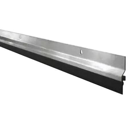 Zócalo de aluminio/goma para puerta 0.70m