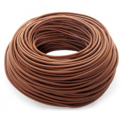Cable marrón 1 x 2,5mm x ml