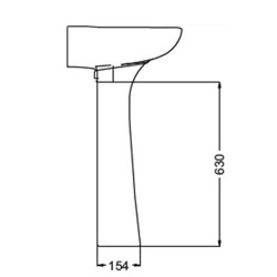 Ferrum Andina columna blanco CTF