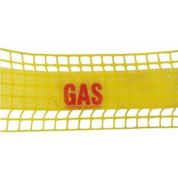 Malla advertencia gas 15 cm x ml (Mínimo de compra 5 mts)