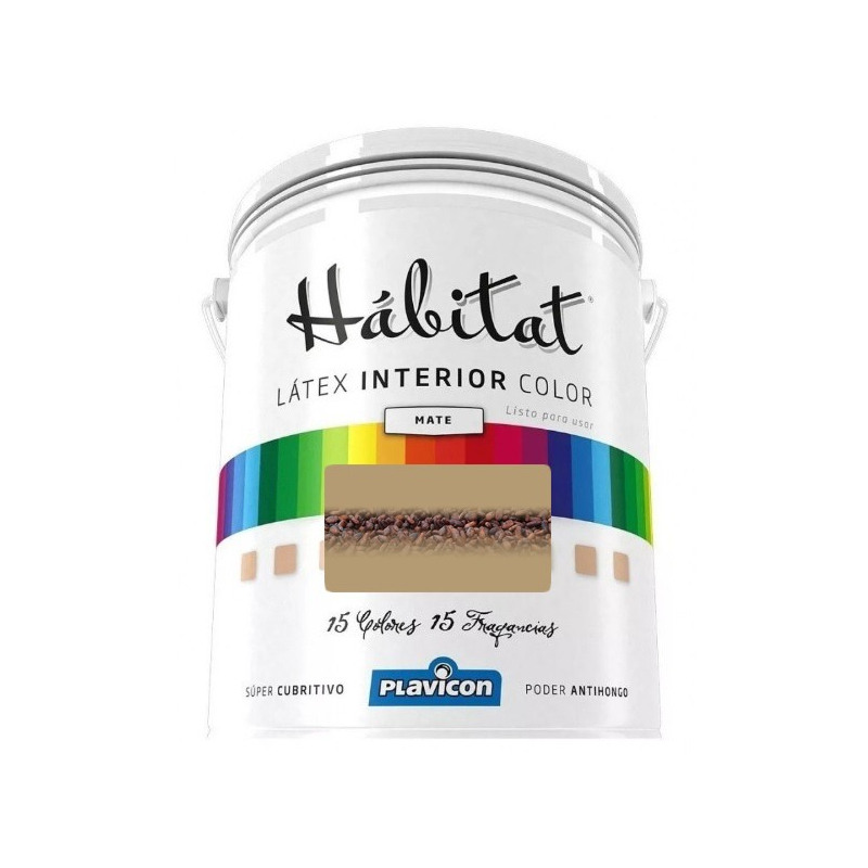 Plavicon - Hábitat interior - Mate cacao x 4lt