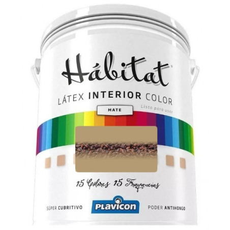 Plavicon - Hábitat interior - Mate cacao x 4lt