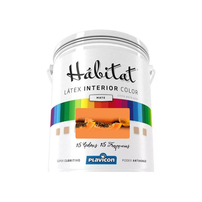 Plavicon - Hábitat interior - Mate Papaya x 4lt