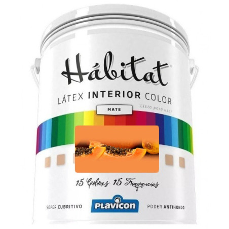 Plavicon - Hábitat interior - Mate Papaya x 4lt