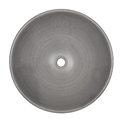 Bacha PIU microcemento gris 420mm (42x14)