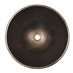 Bacha PIU microcemento negro 310mm (31x12)