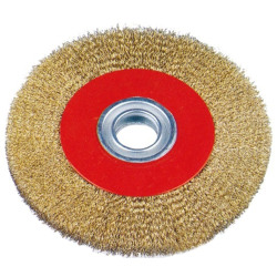 Cepillo acero circular 100mm para amoladora