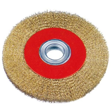 Cepillo acero circular 150mm para amoladora