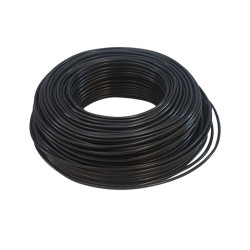 Cable negro - 1 x 4,0mm - Rollo x 100m